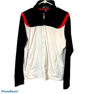 Nike Boys Size Extra Large Golf Jacket Dry Fit Full-Zip  w pockets 16-18 boys